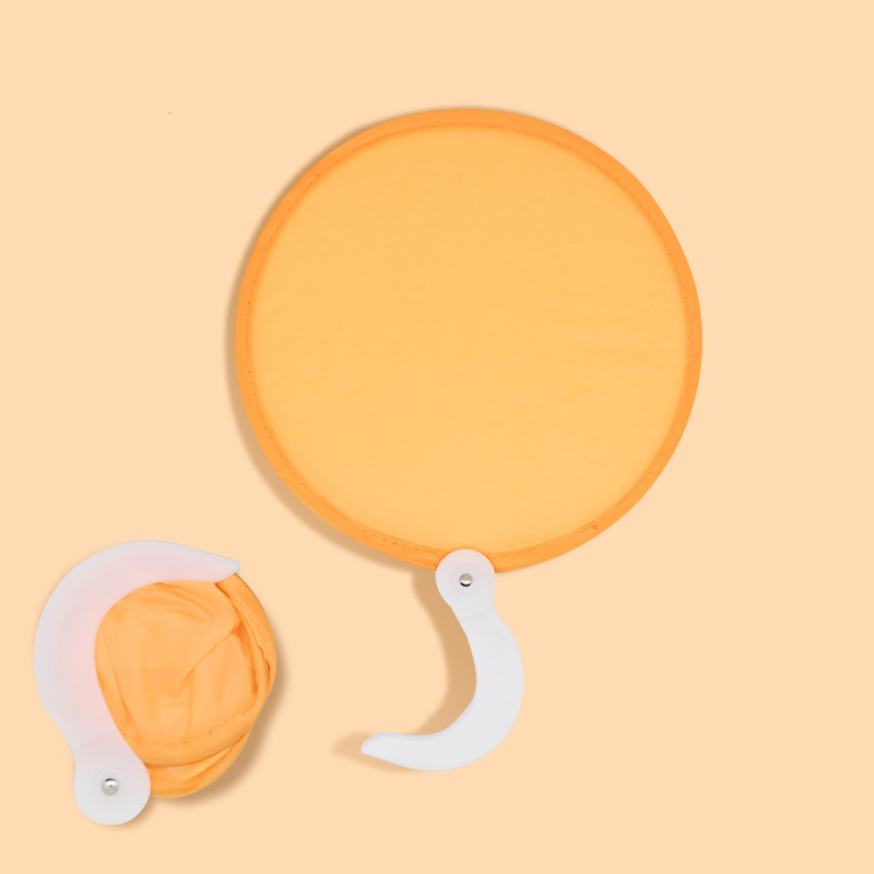 Foldable Round Fan with Handle 14