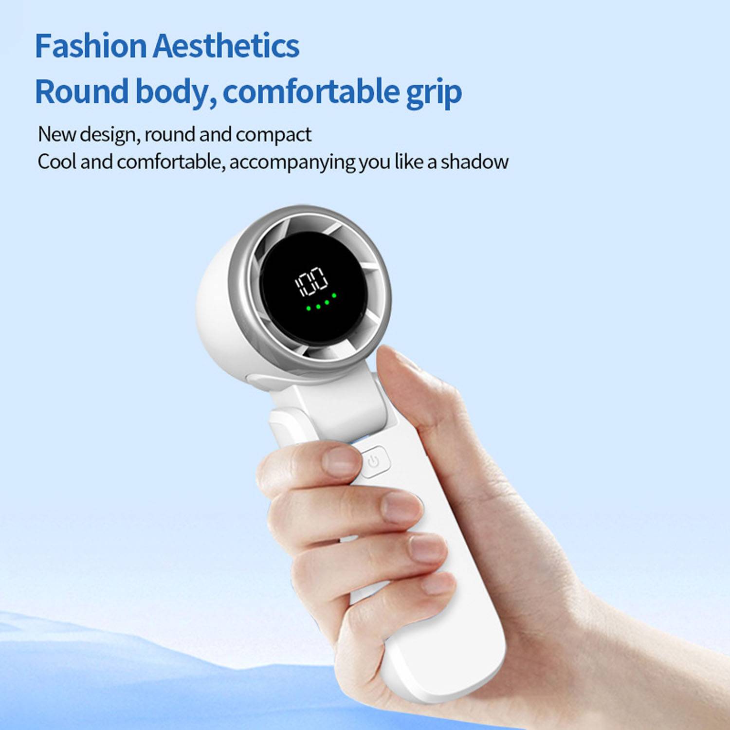Adjustable Foldable Portable Mini Handheld Turbo Fan 7