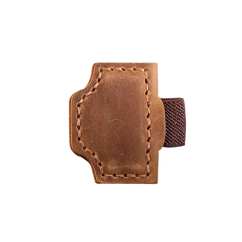 Wholesale Magnetic Leather Bookmark Pen Holder 5