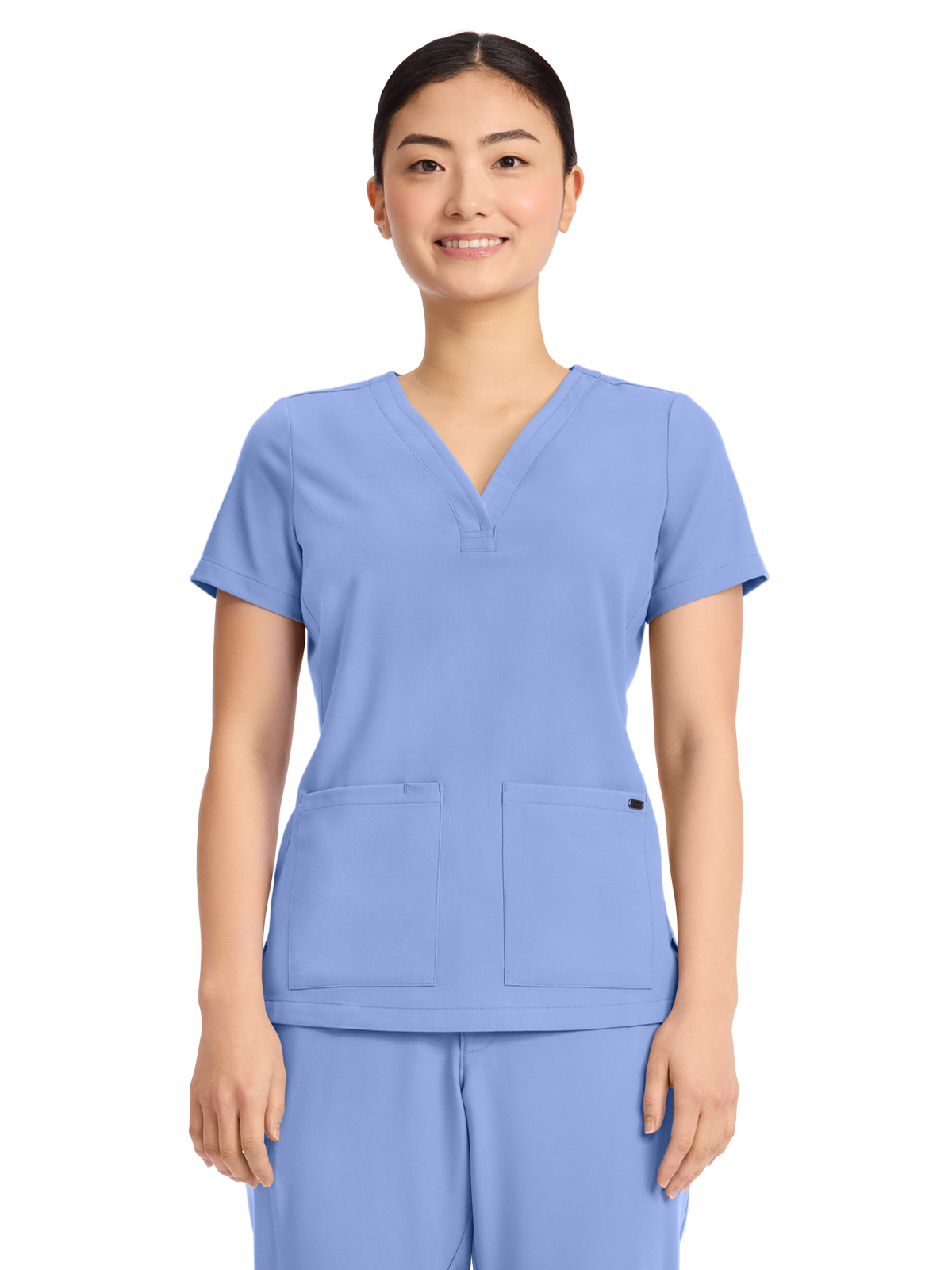 Healing Hands - HH Quest - Women's 3-Pocket Y-Neck Top 2