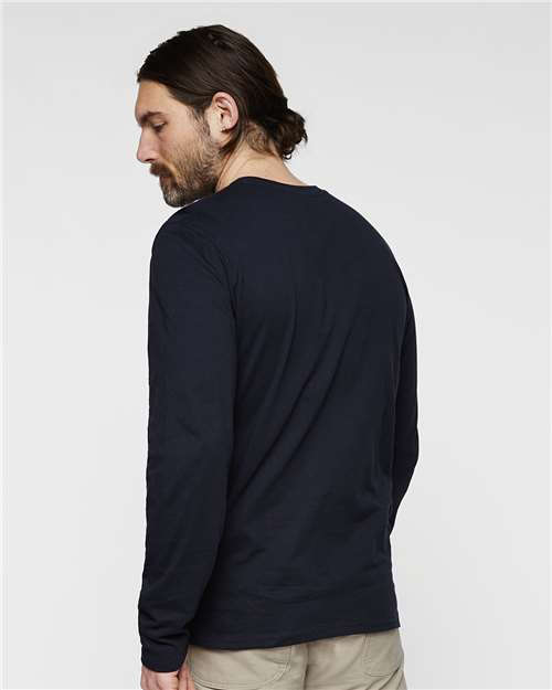 Unisex Fine Jersey Long Sleeve Tee - 6918 34