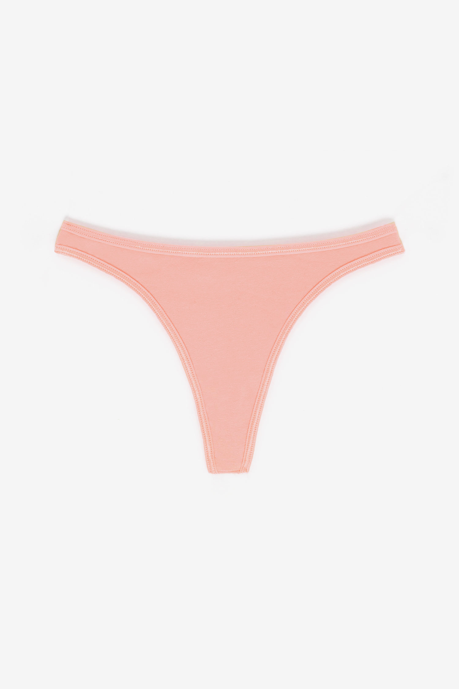 COTTON SPANDEX THONG PANTY 15