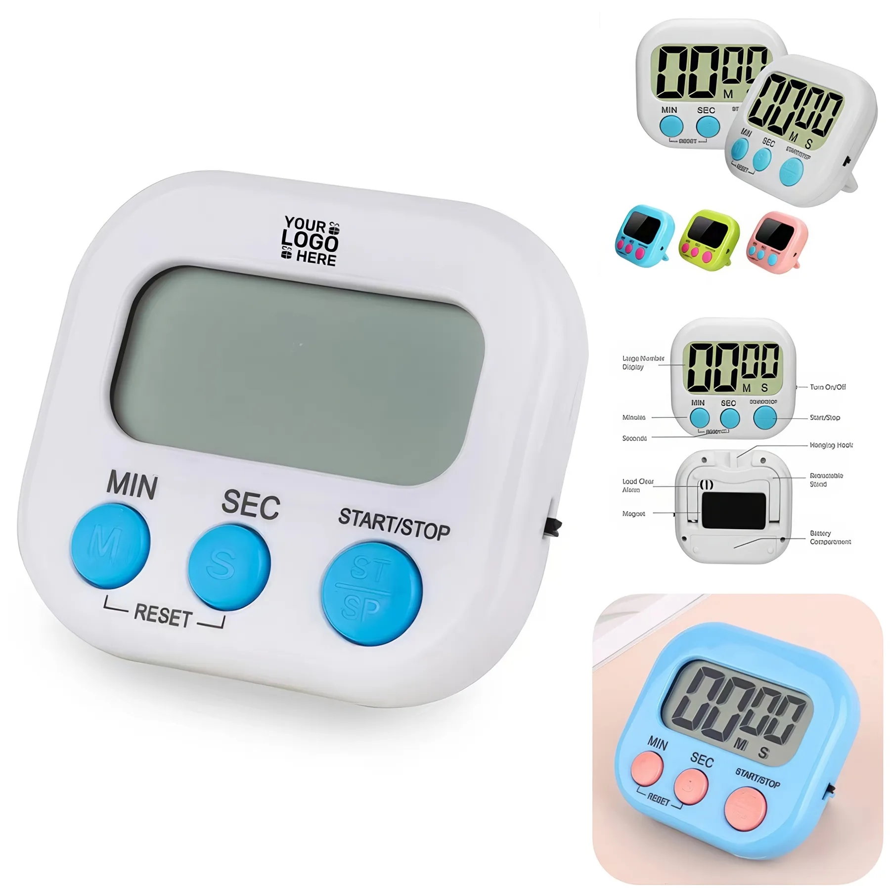 Digital Kitchen Timer 3