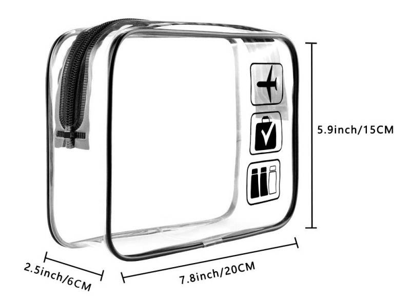 Travel Clear Cosmetic Bag 5
