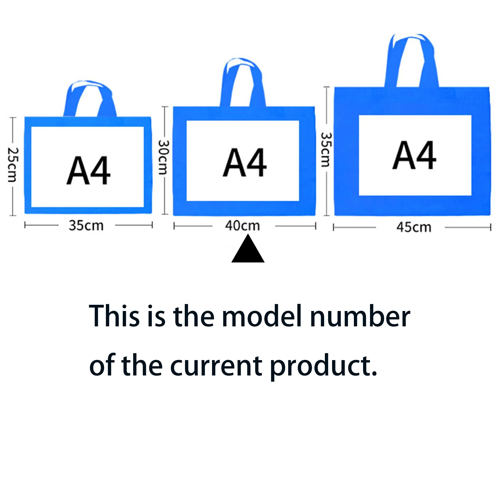 Medium model 70 Gram Non-woven Horizontal Handbag 3