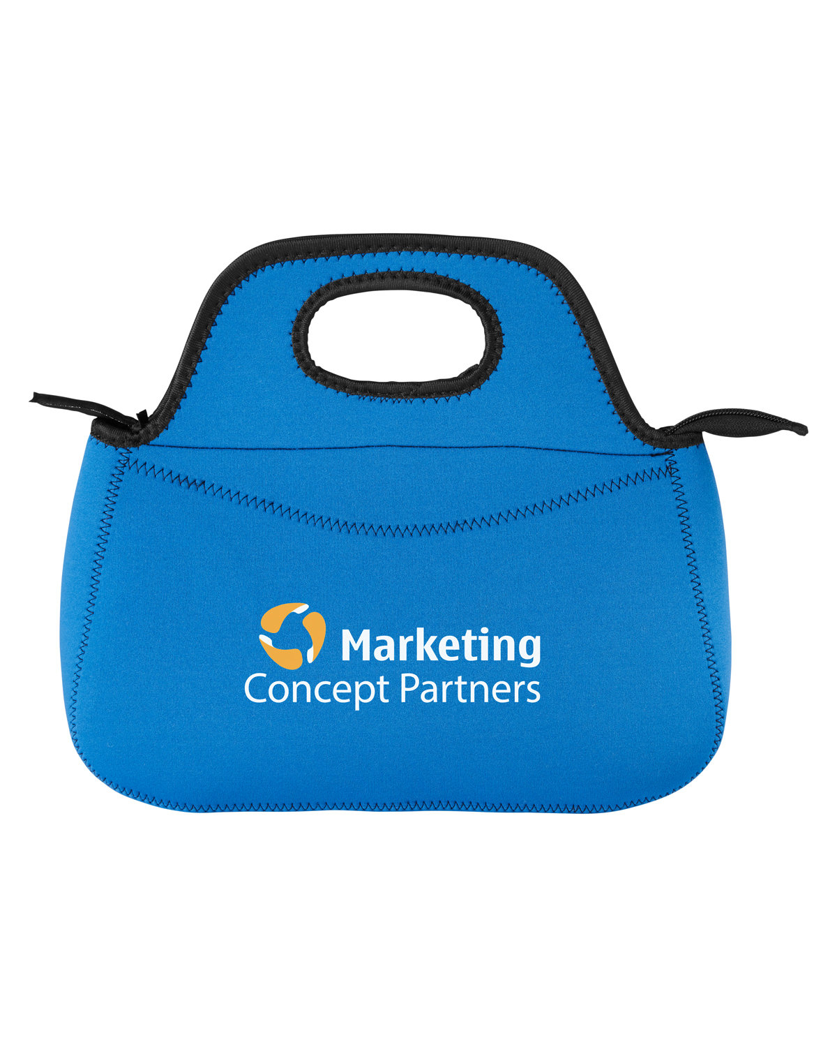 Zippered Neoprene Lunch Cooler Tote Bag 1