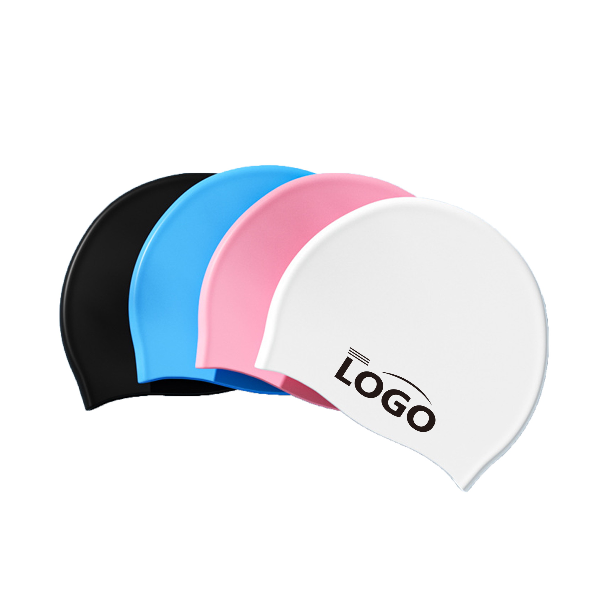 Silicone Multi-Color Swimming Cap 2
