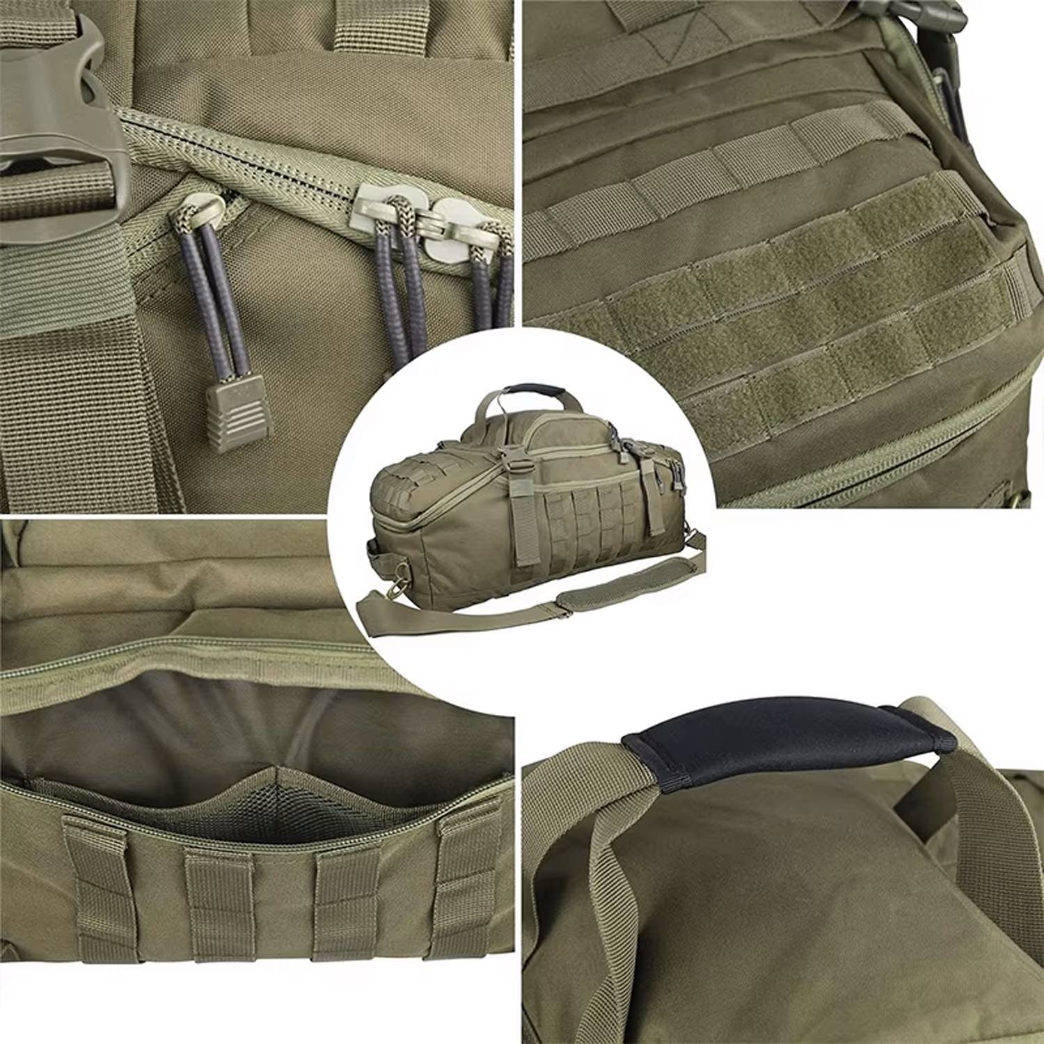 45L Waterproof Oxford Tactical Backpack 4