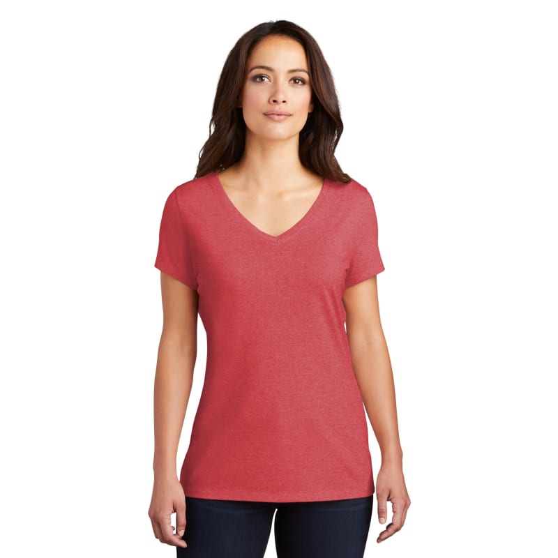District Women's Perfect Tri V-Neck Tee. 58