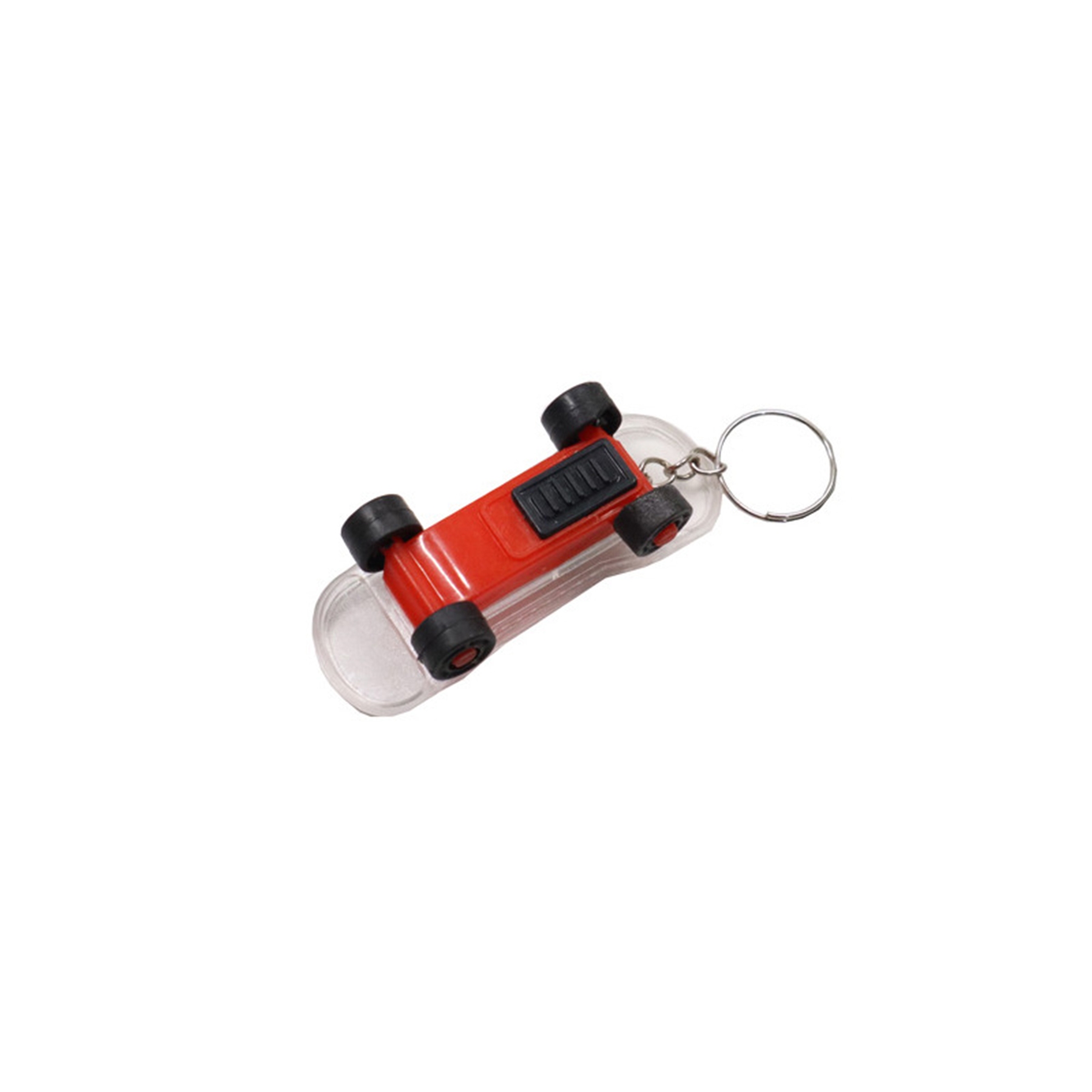 Mini Skateboard Flashlight with Keychain 3