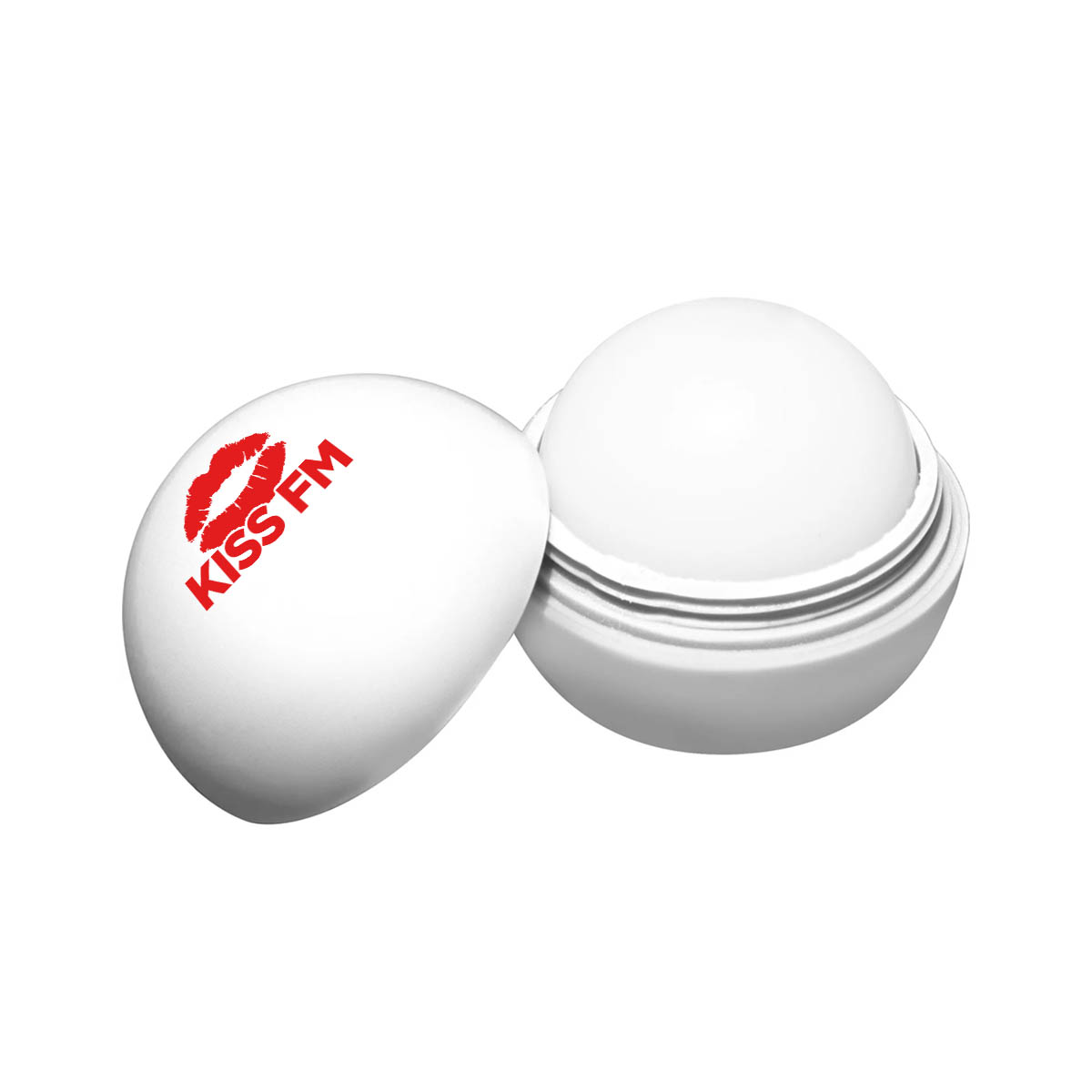 Round Matte Vanilla Scent Lip Balm 10