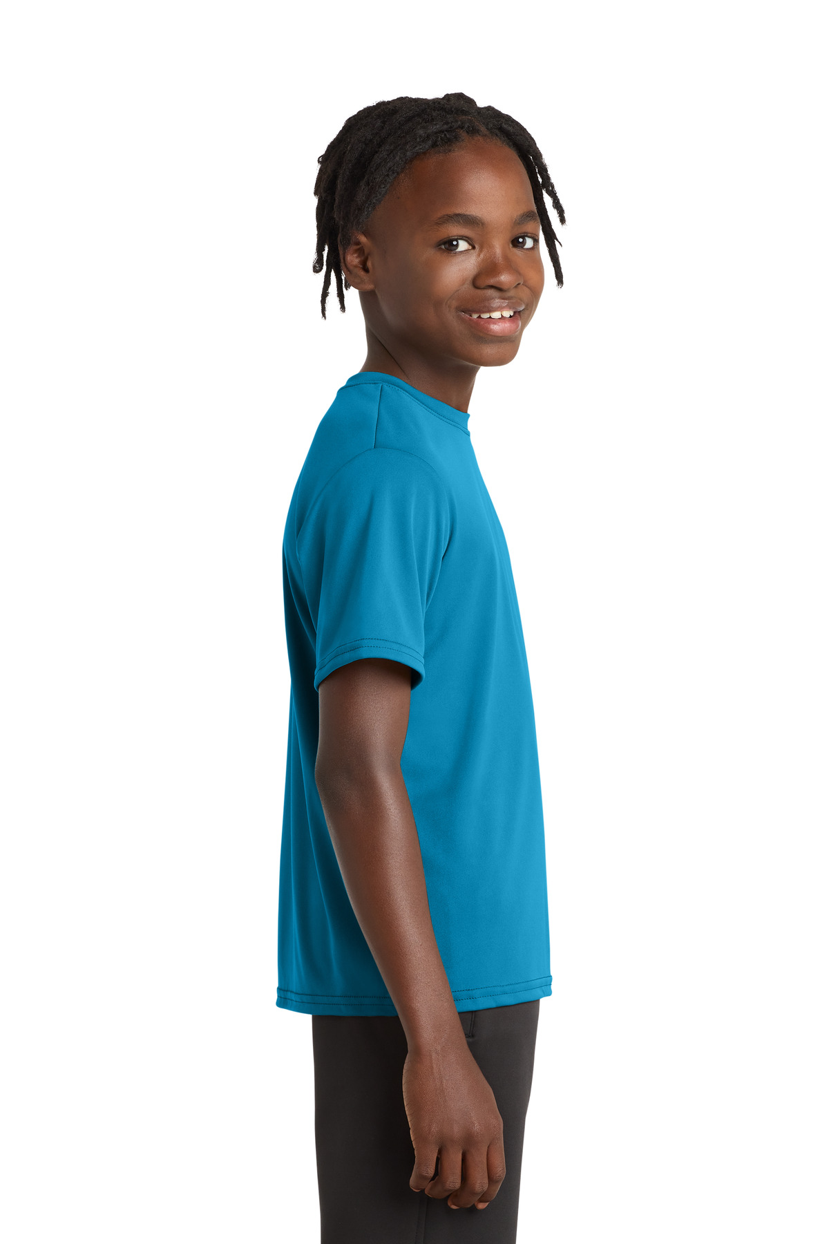 Port & Co Youth Performance Tee. PC380Y 80