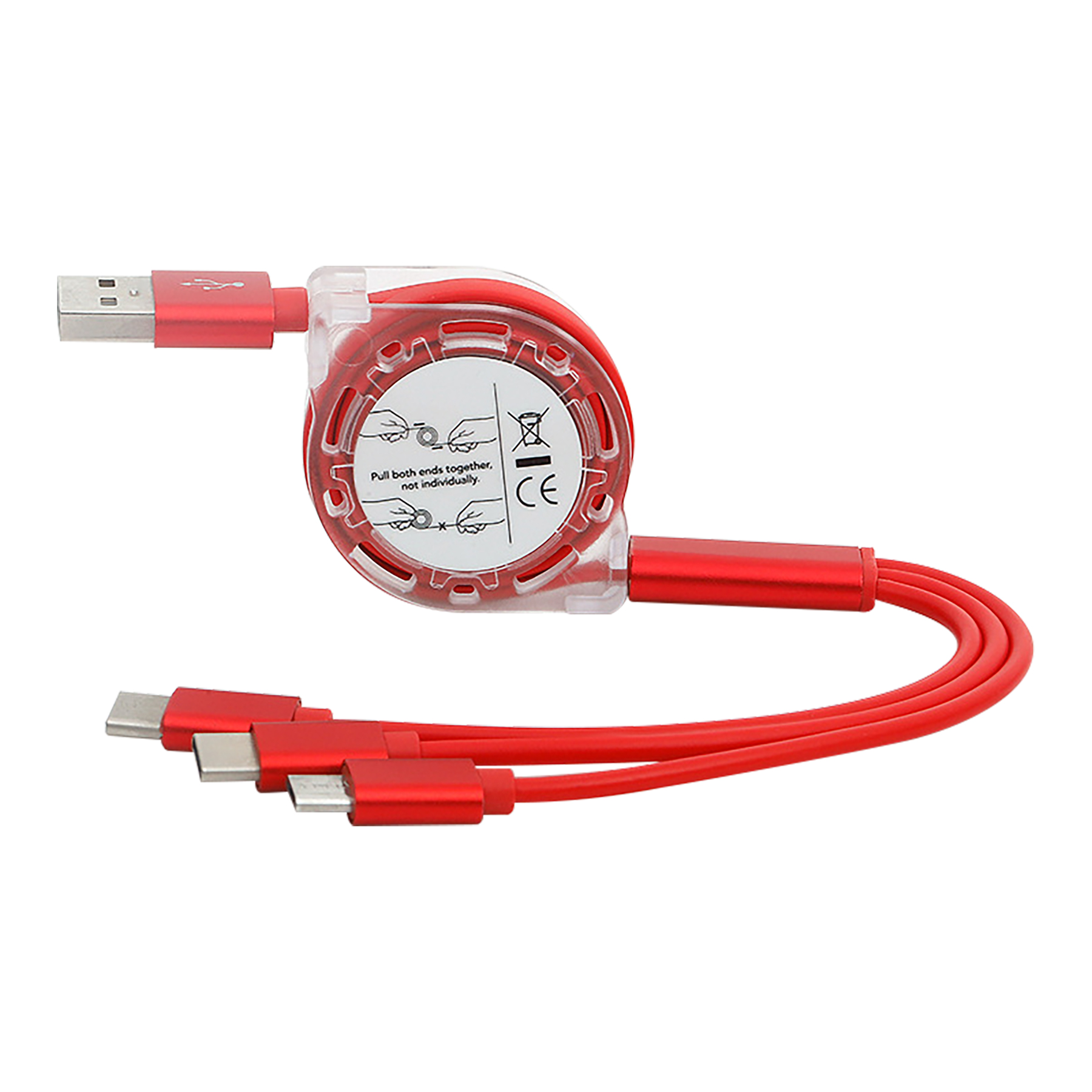 3-in-1 Multi Device Charger and USB Charging Cable 6
