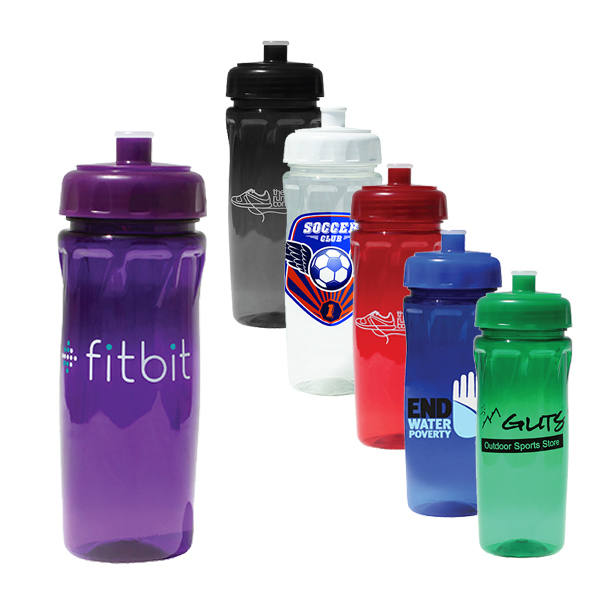 18 oz. Poly-Saver PET Bottle with Push 'n Pull Cap 15