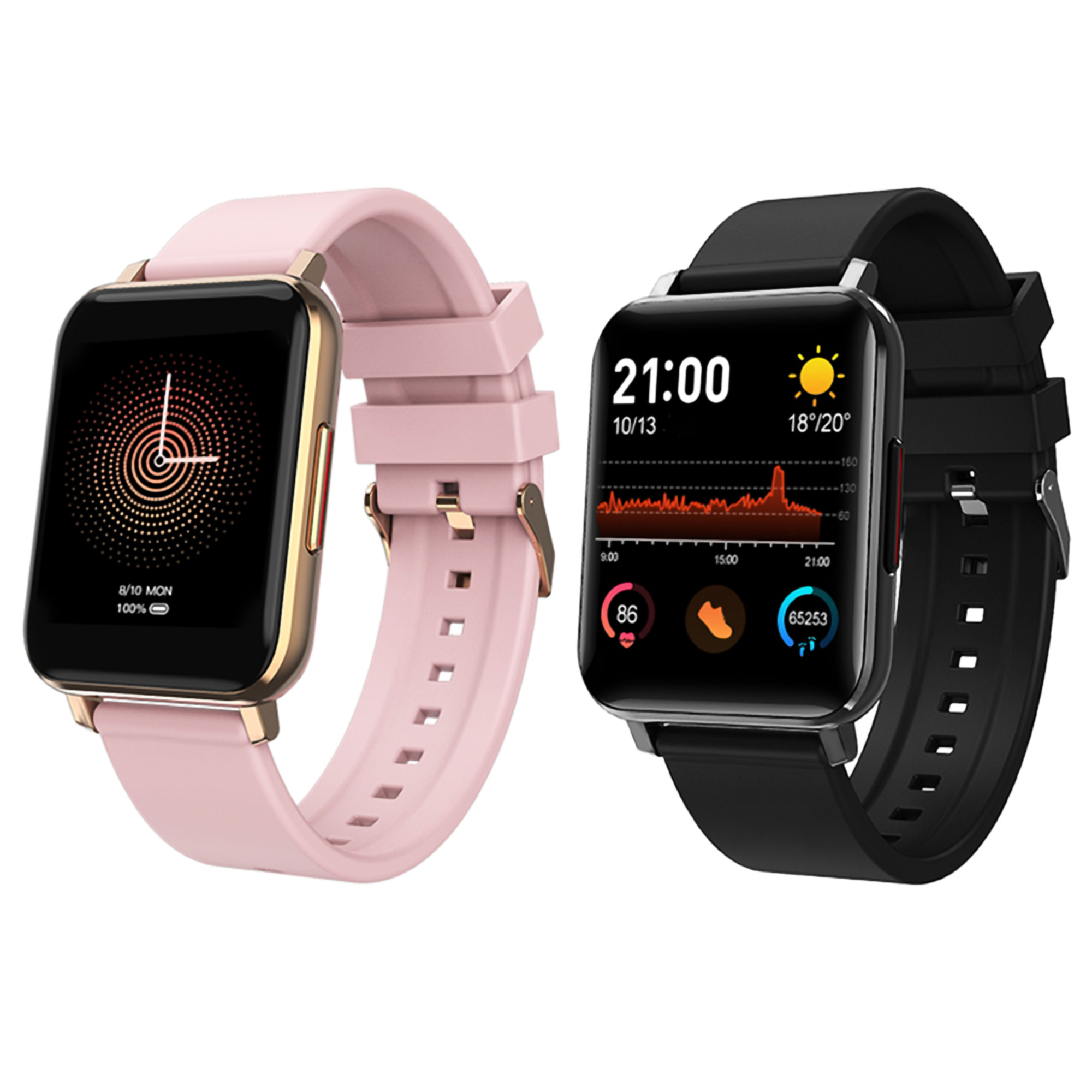 1.22" Waterproof Fitness Smartwatch