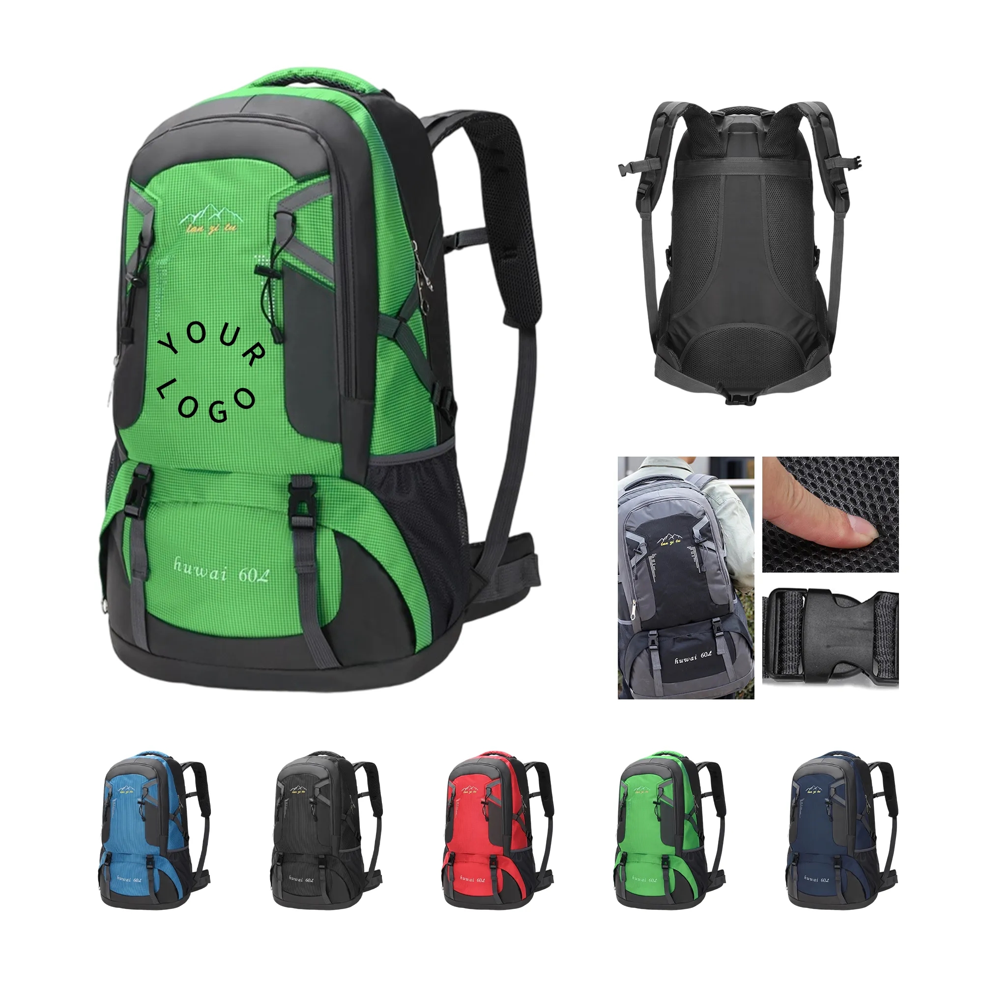 Nylon Camping Backpack 9