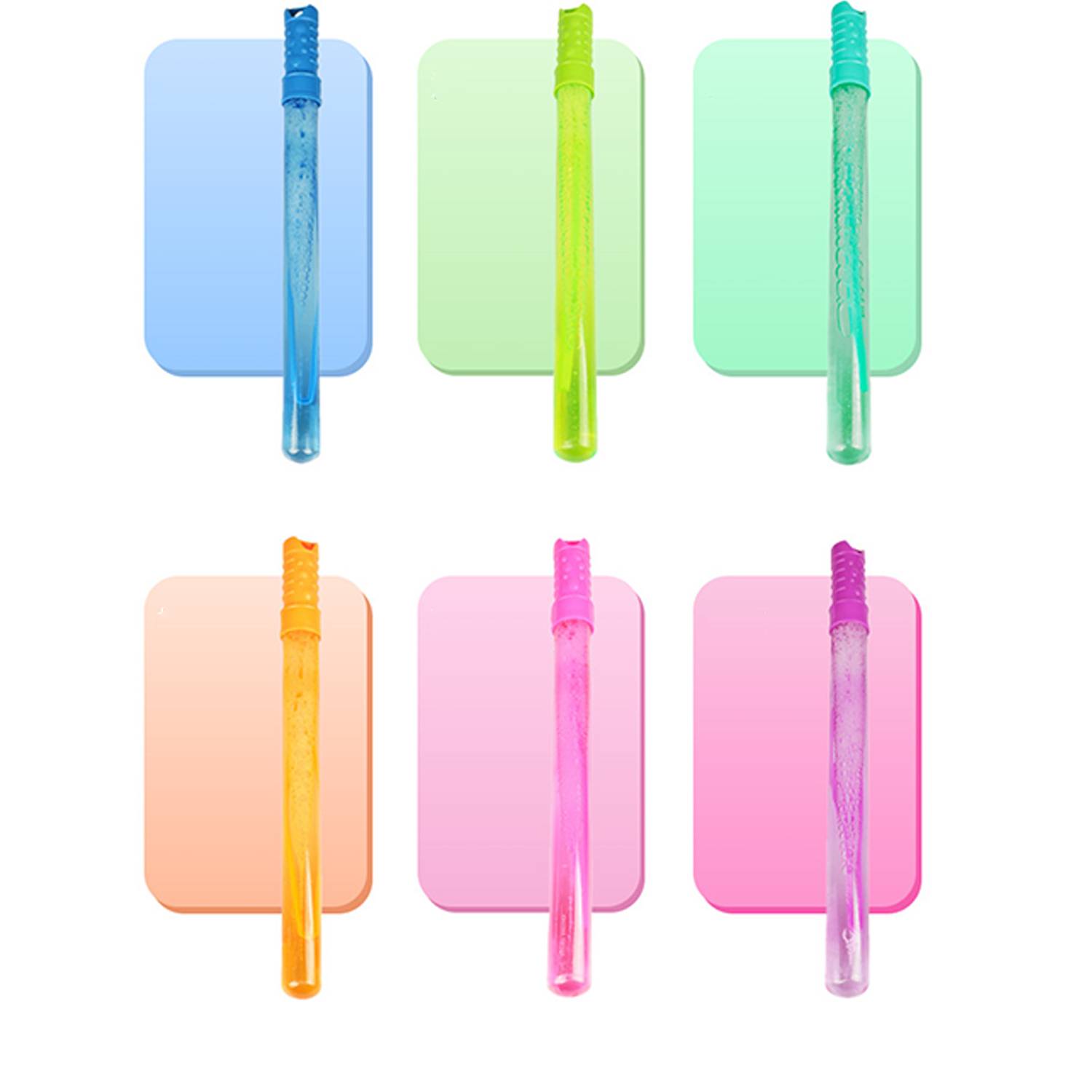 4oz Rainbow Bubble Wand 8
