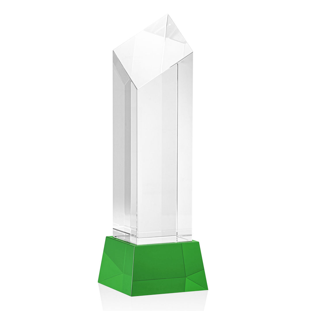 Barone Award on Base - Green 12