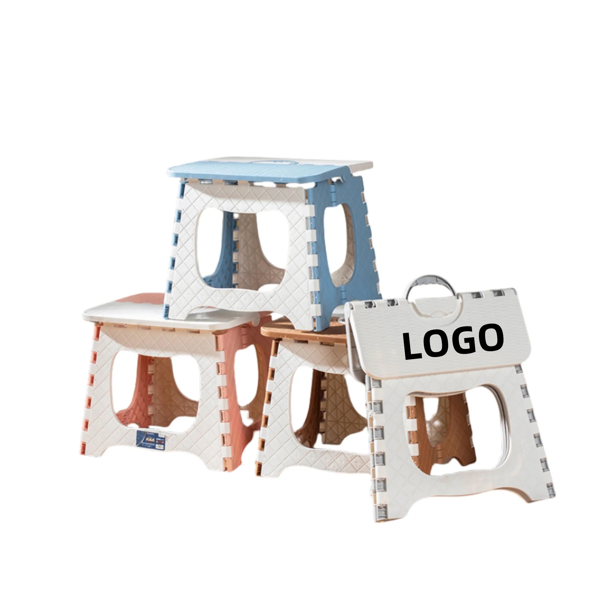 Custom Handle Folding Stool 2