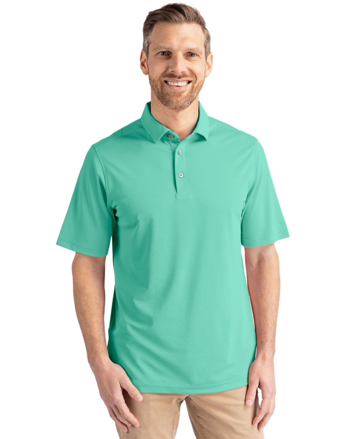 Cutter & Buck Virtue Recycled Featherlight Pique Mens Polo 108