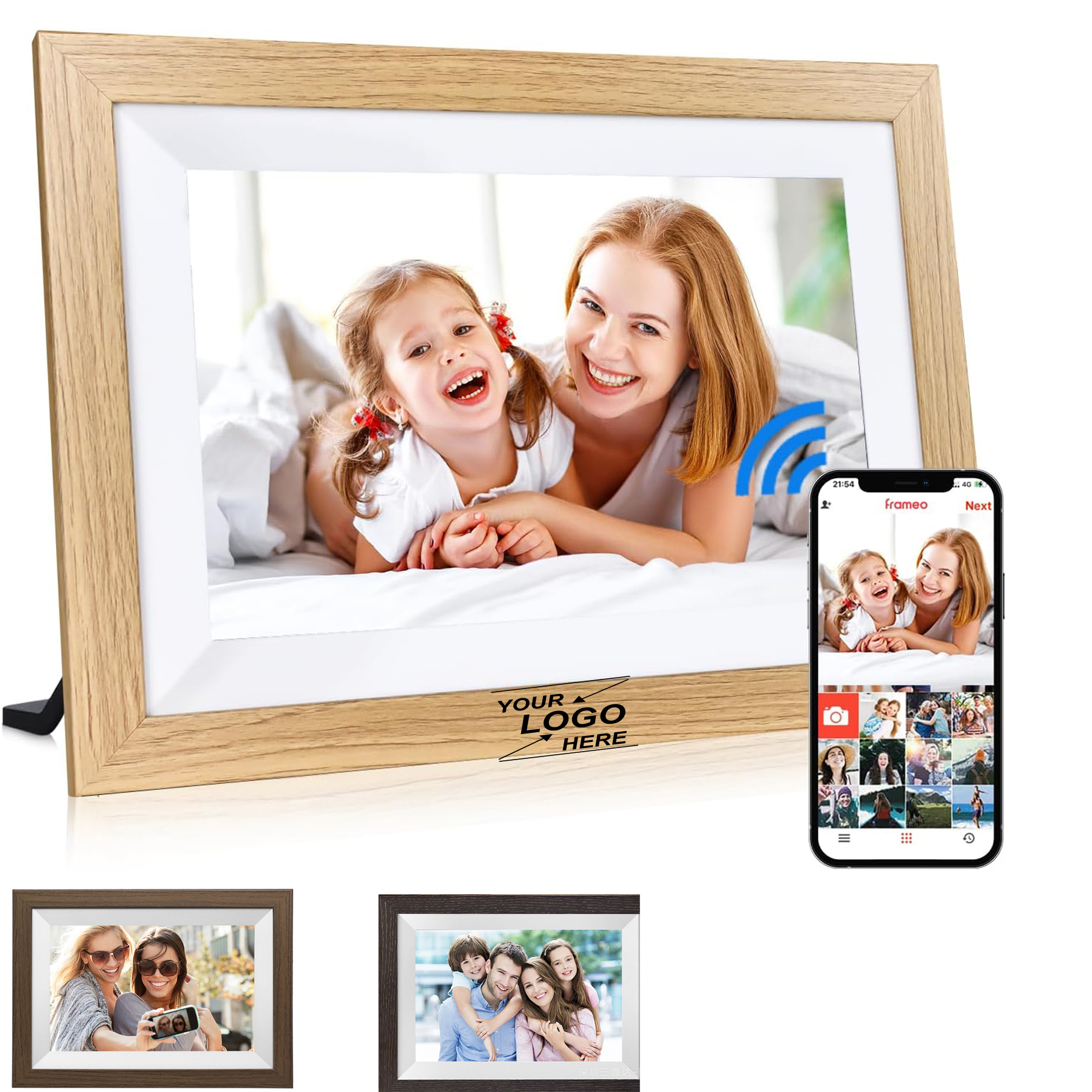 10.1" Digital Picture Frame with 16GB Memory 1