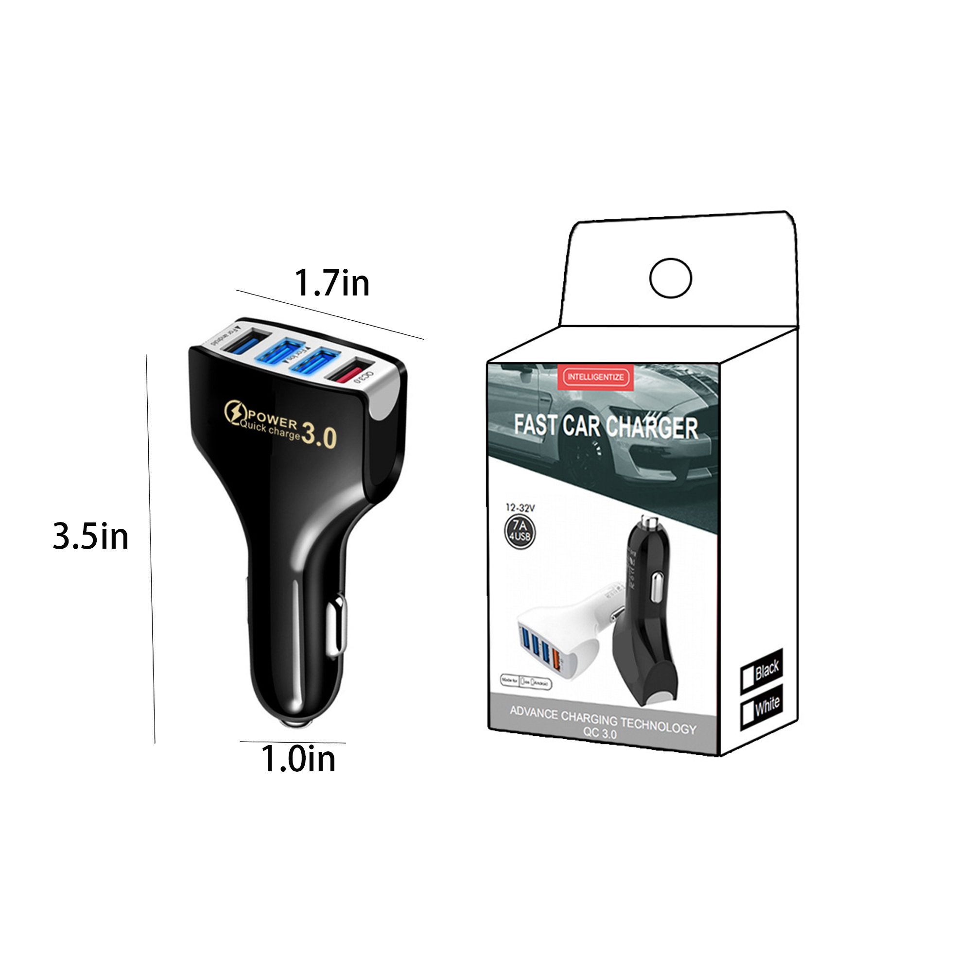 Multi-function Car Charger 2