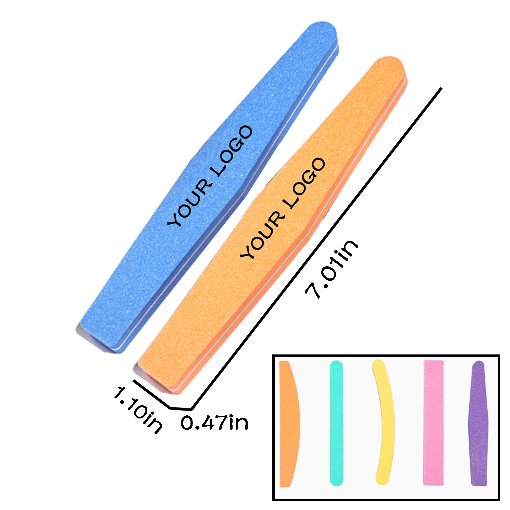 MOQ 30 PCS Foam Nail Polisher 2
