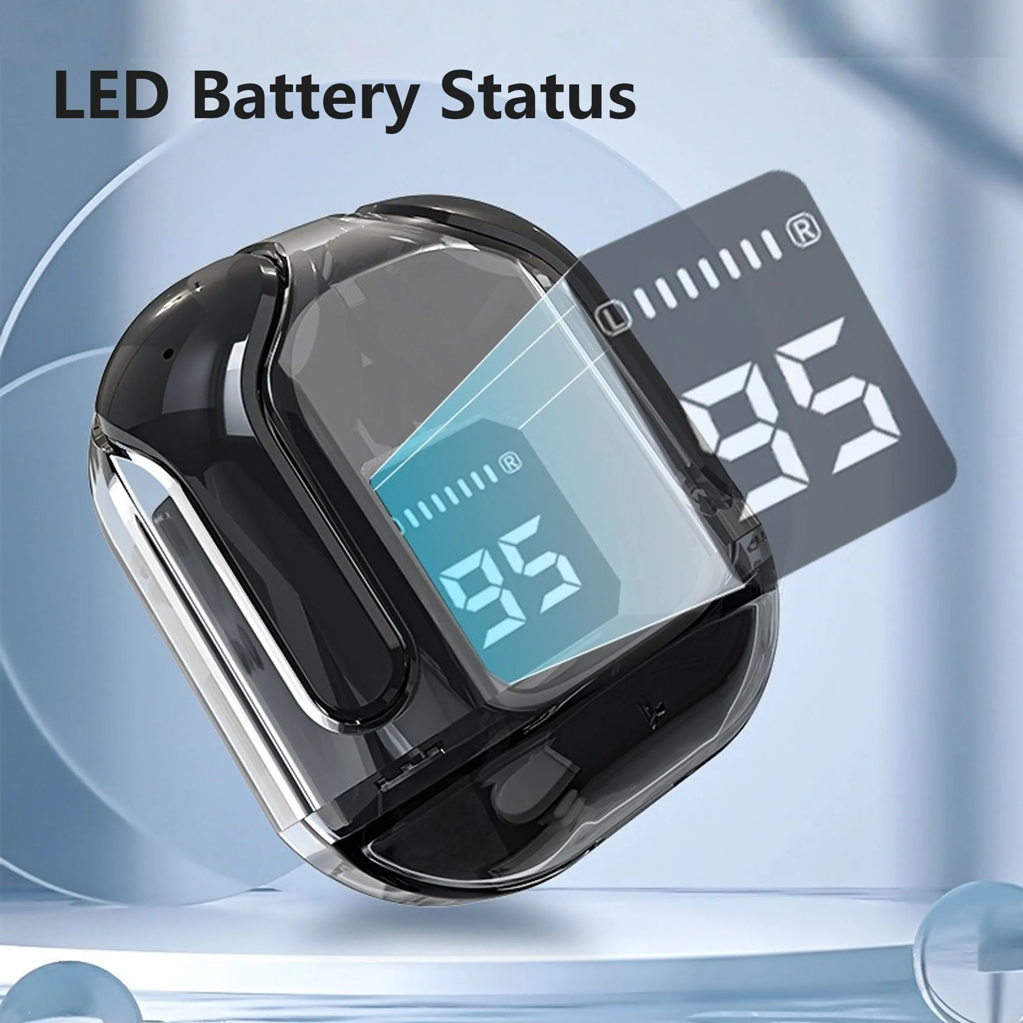 Noise Cancelling Wireless Earbuds With Battery Indicator 8