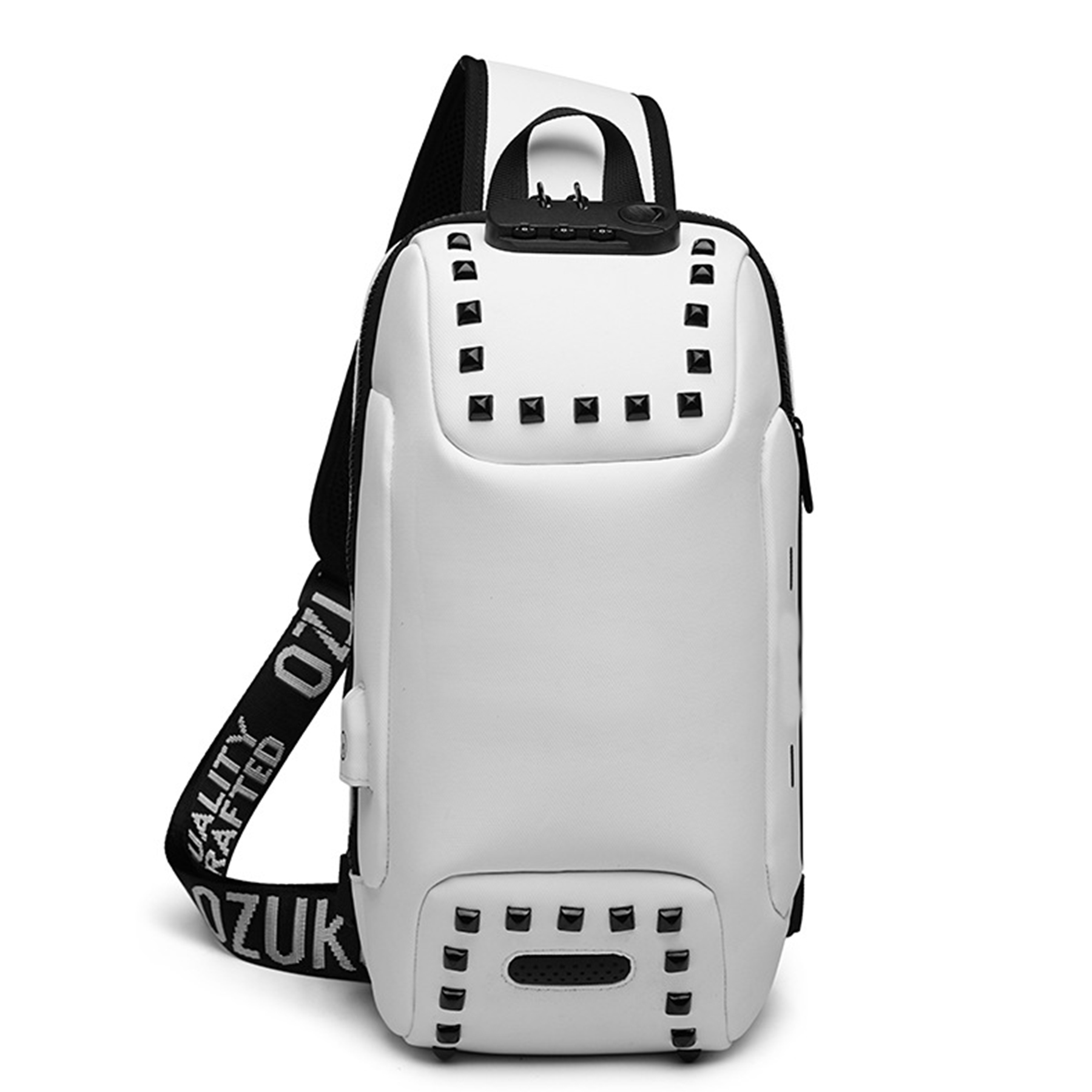 Oxford Men Sling Backpack Anti Theft Crossbody Shoulder Bag 2