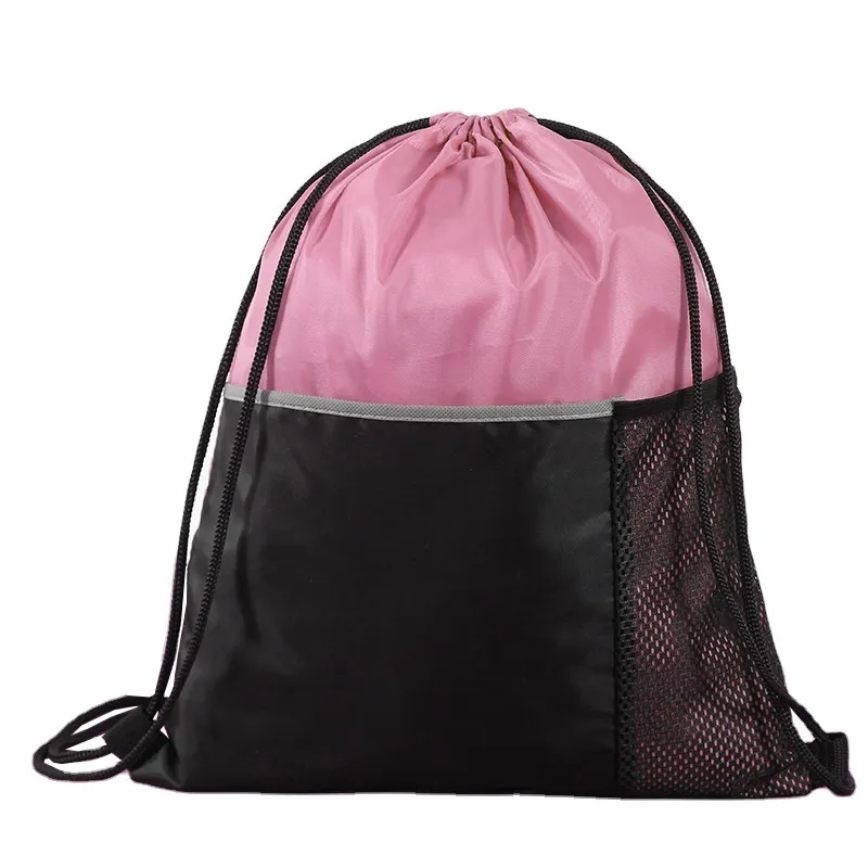 Drawstring Backpack String Bag 10