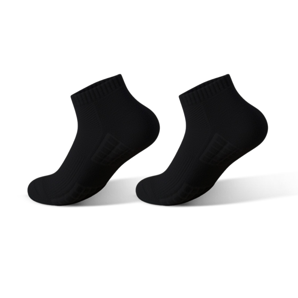 Low Cut Cushioned Sports Non-Slip Unisex Socks 2