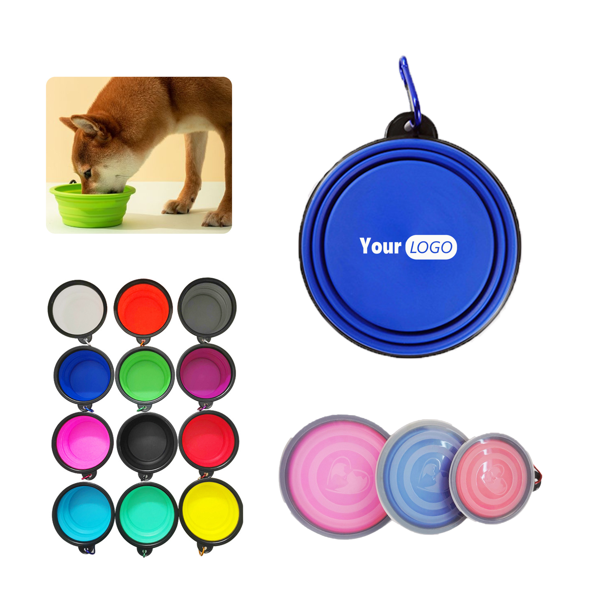 350ml Collapsible Pet Bowl MOQ 50 2