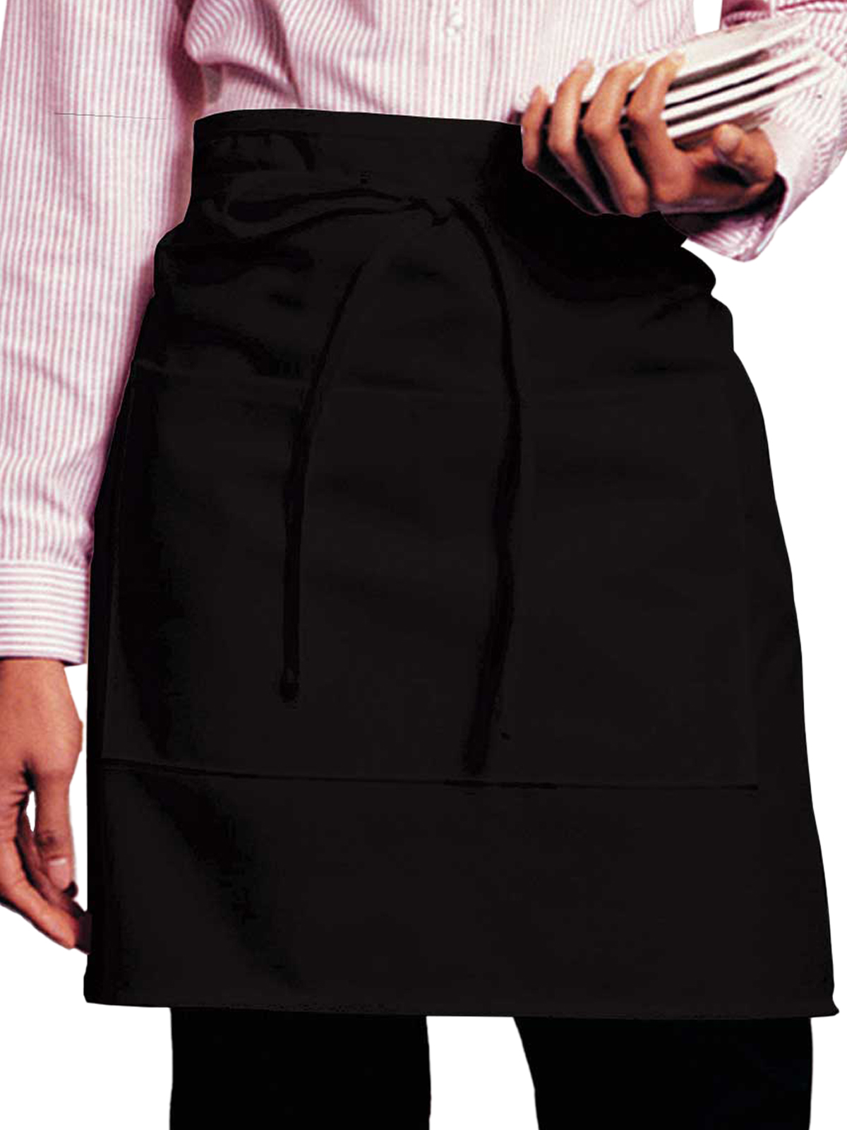 Edwards - Industries - Unisex Two-Pocket Half Bistro Apron 1