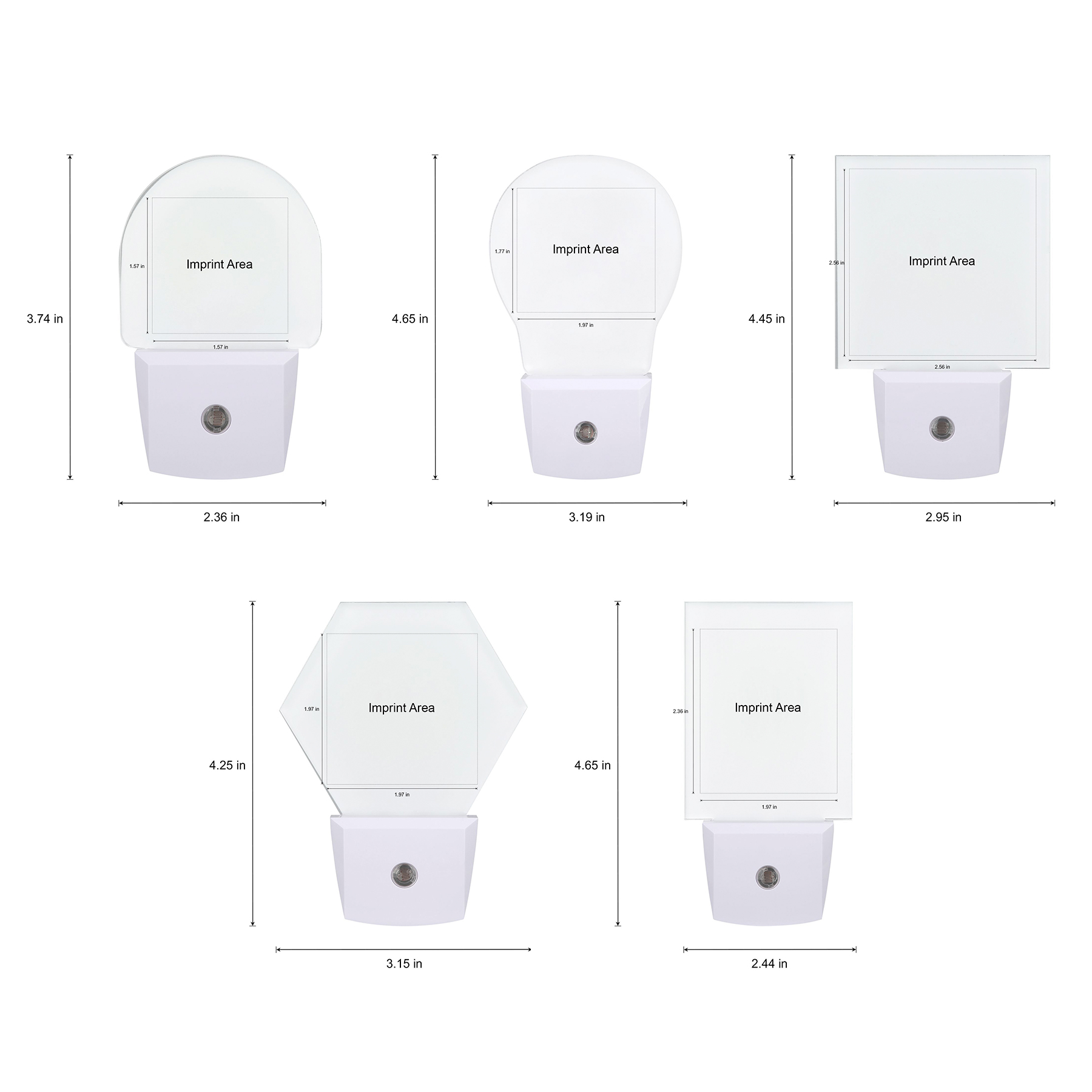 LED Customizable Acrylic Night Light 4