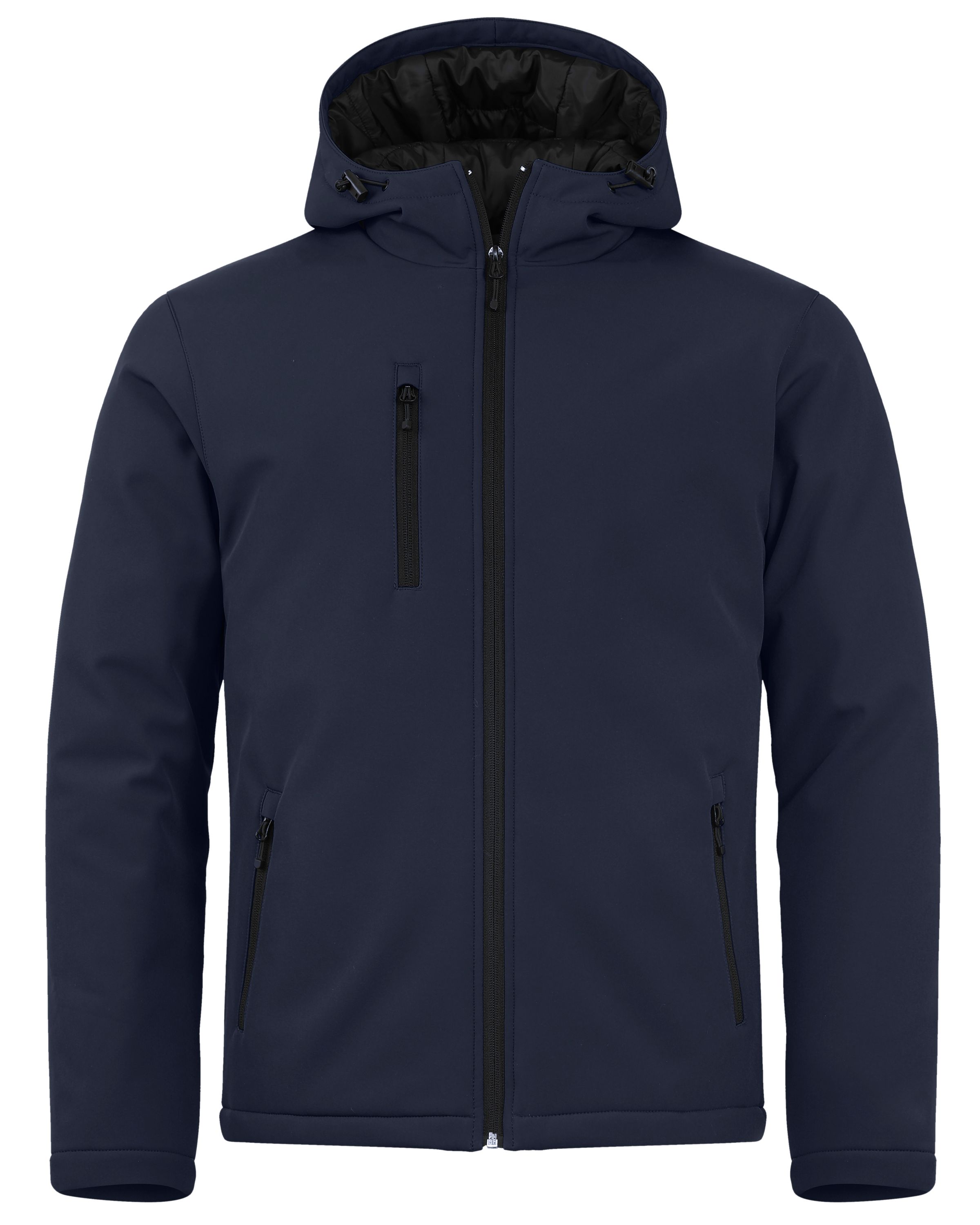 Clique Equinox Insulated Softshell Mens Full Zip Hooded Jacket 4