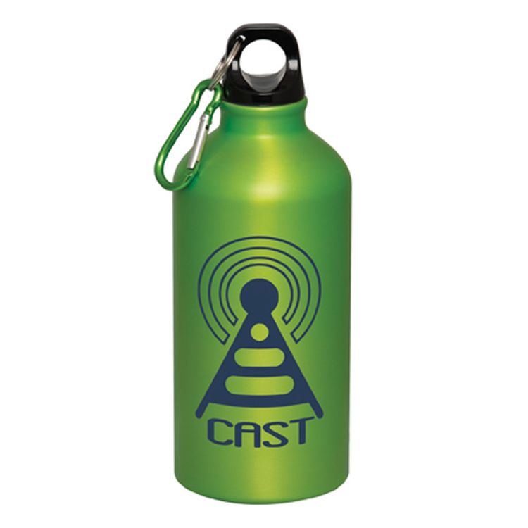Duhrbray 500 Ml. (17 Fl. Oz.) Matte Finish Aluminum Bottle, custom water bottle with logo imprint 4