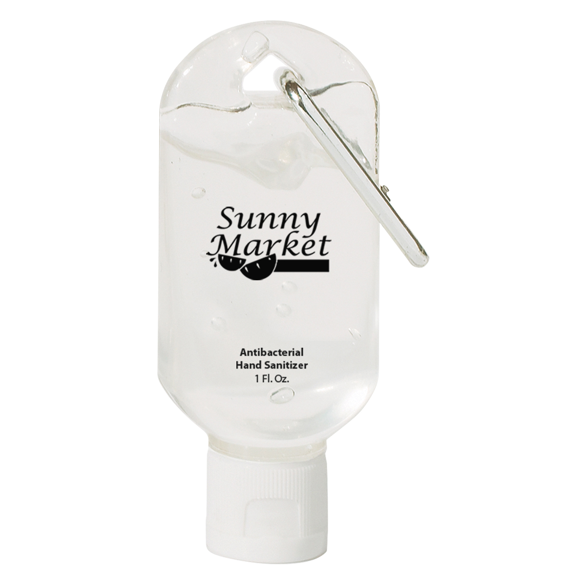 1 Oz. Hand Sanitizer With Carabiner 12