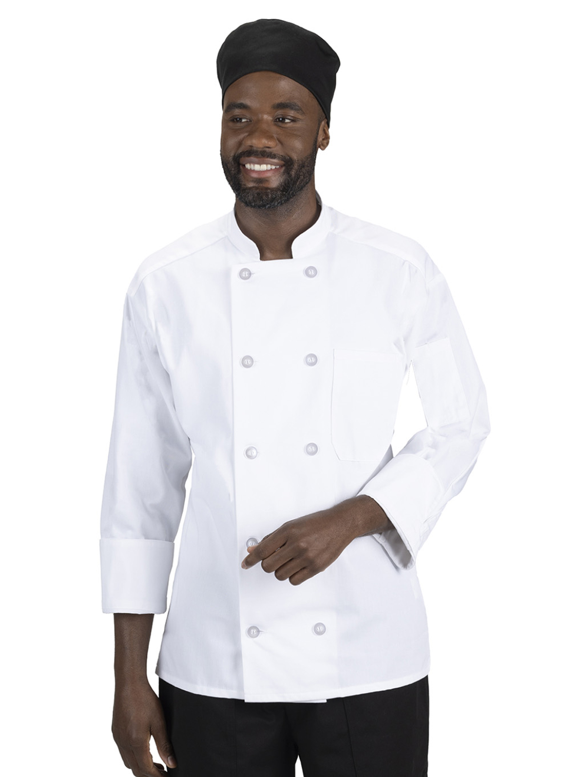 Edwards Industries - Unisex Classic 10-Button Chef Coat 12