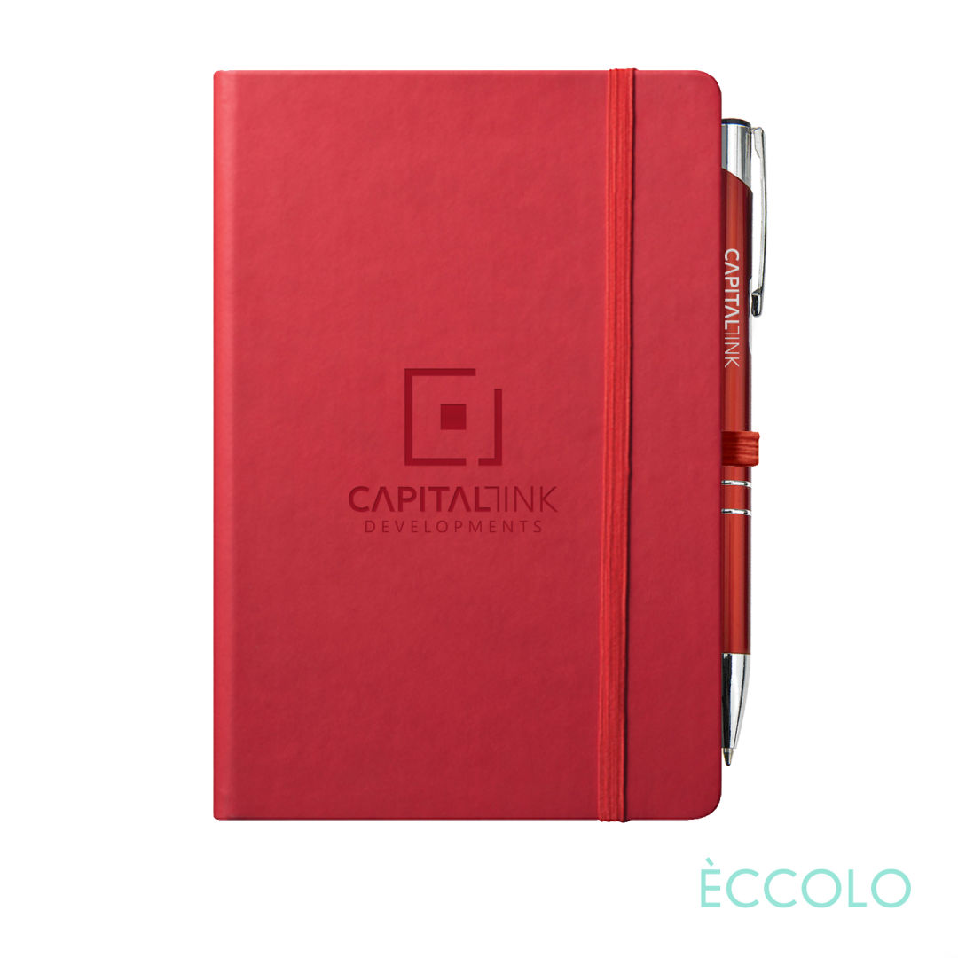 Eccolo® Cool Journal/Clicker Pen - (M) 12