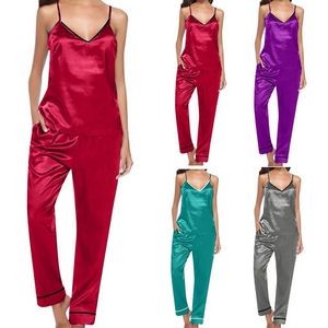 Satin Pajamas Set 2
