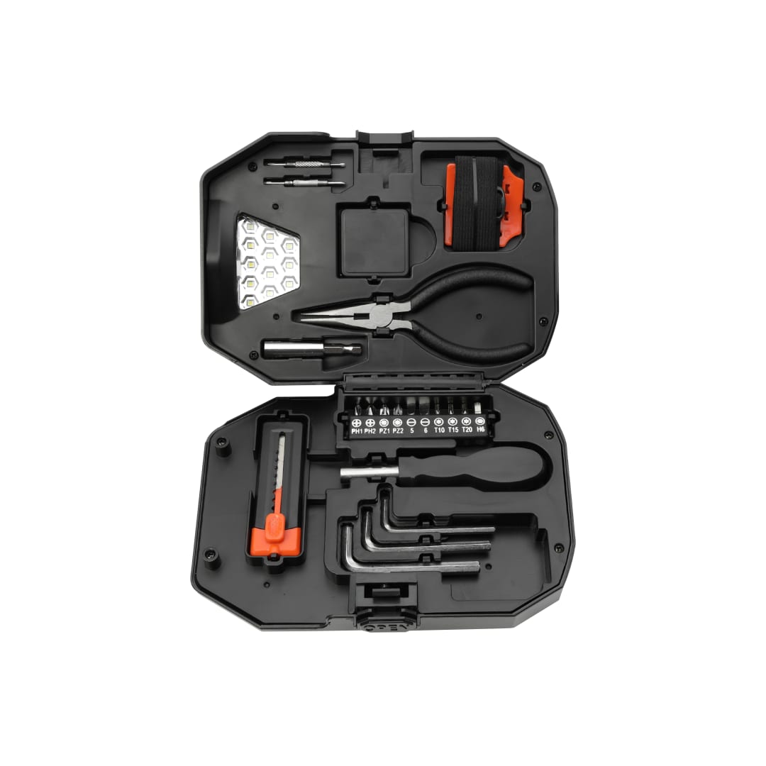 Built2Work Flashlight 22 Piece Tool Set 19