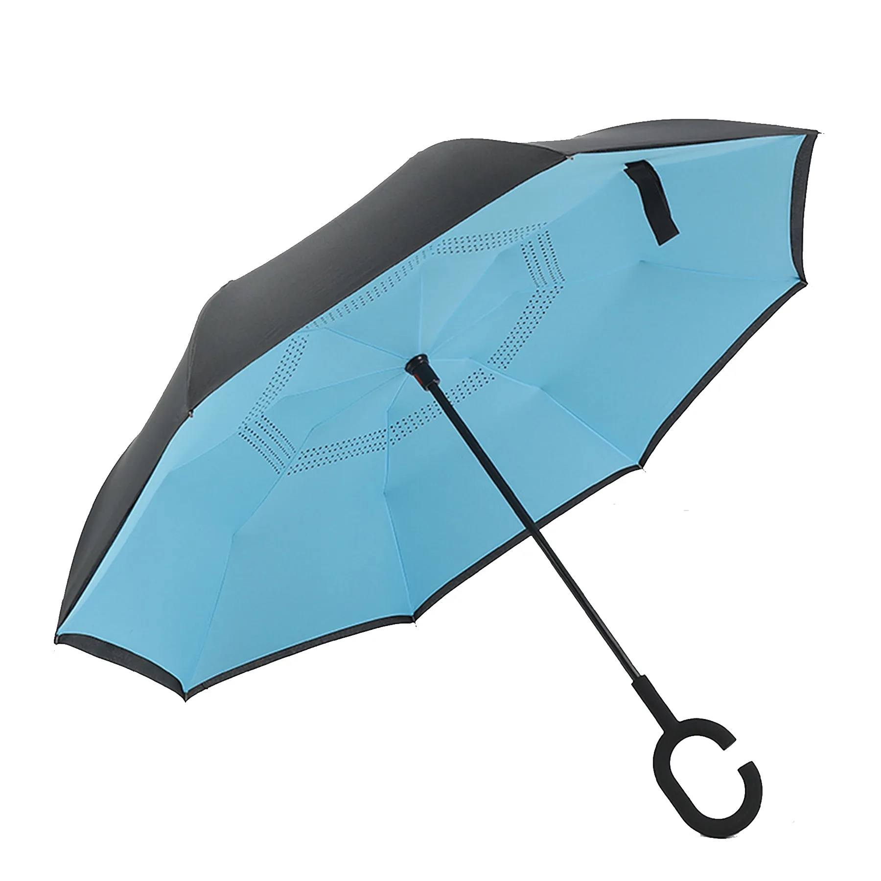 Windproof Inverted Reverse Upside Down Umbrella 10