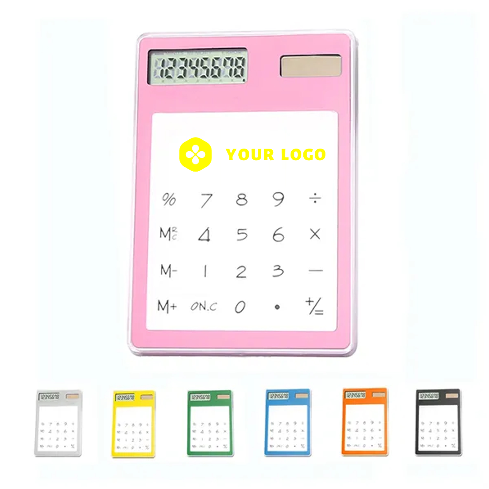 Transparent Solar Desk Calculator 8