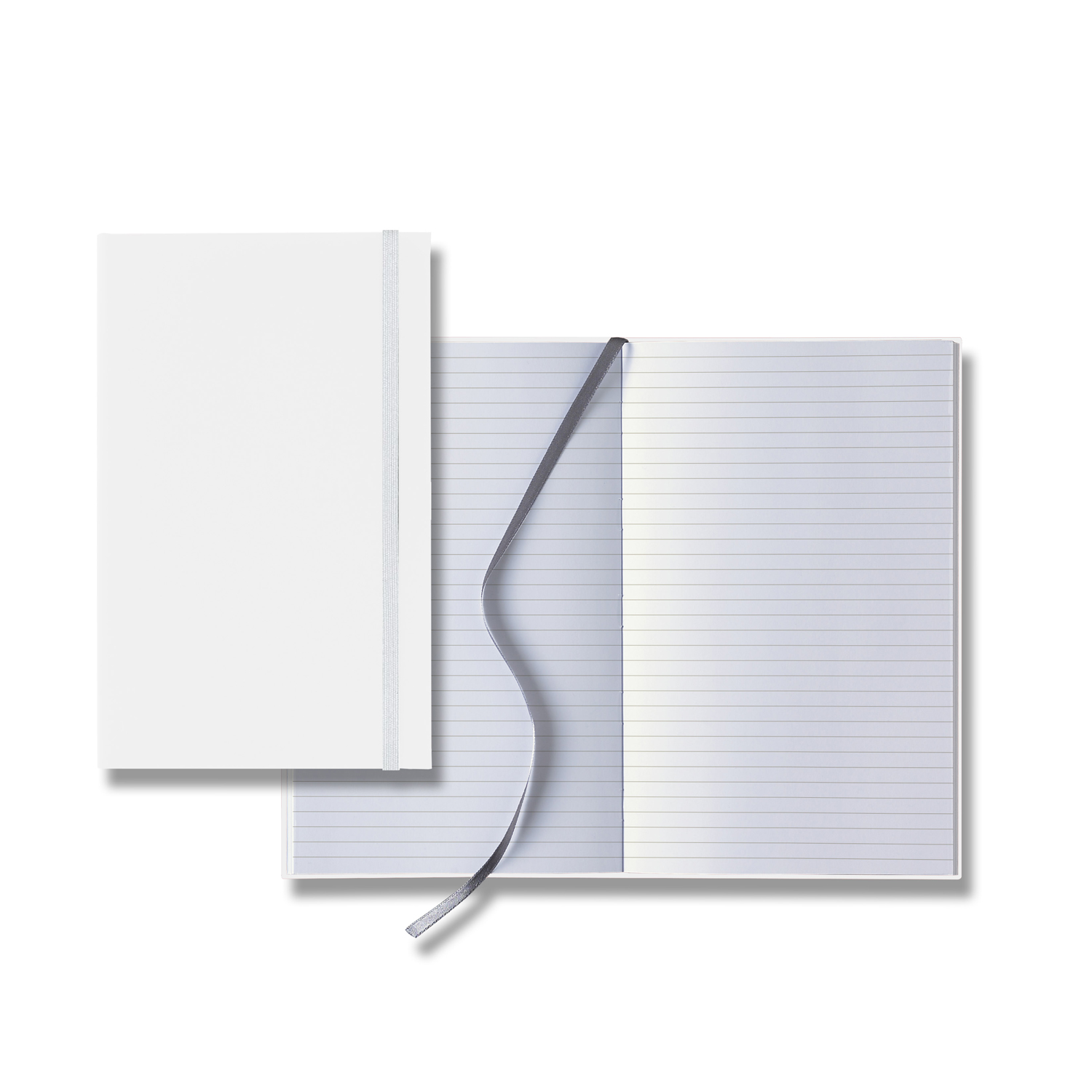 Castelli Matra Banded Medio Lined White Page Journal 10