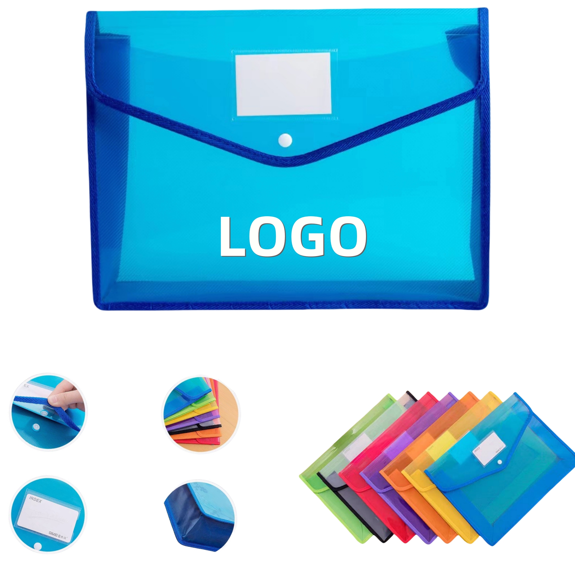 Office Transparent File Bag 2