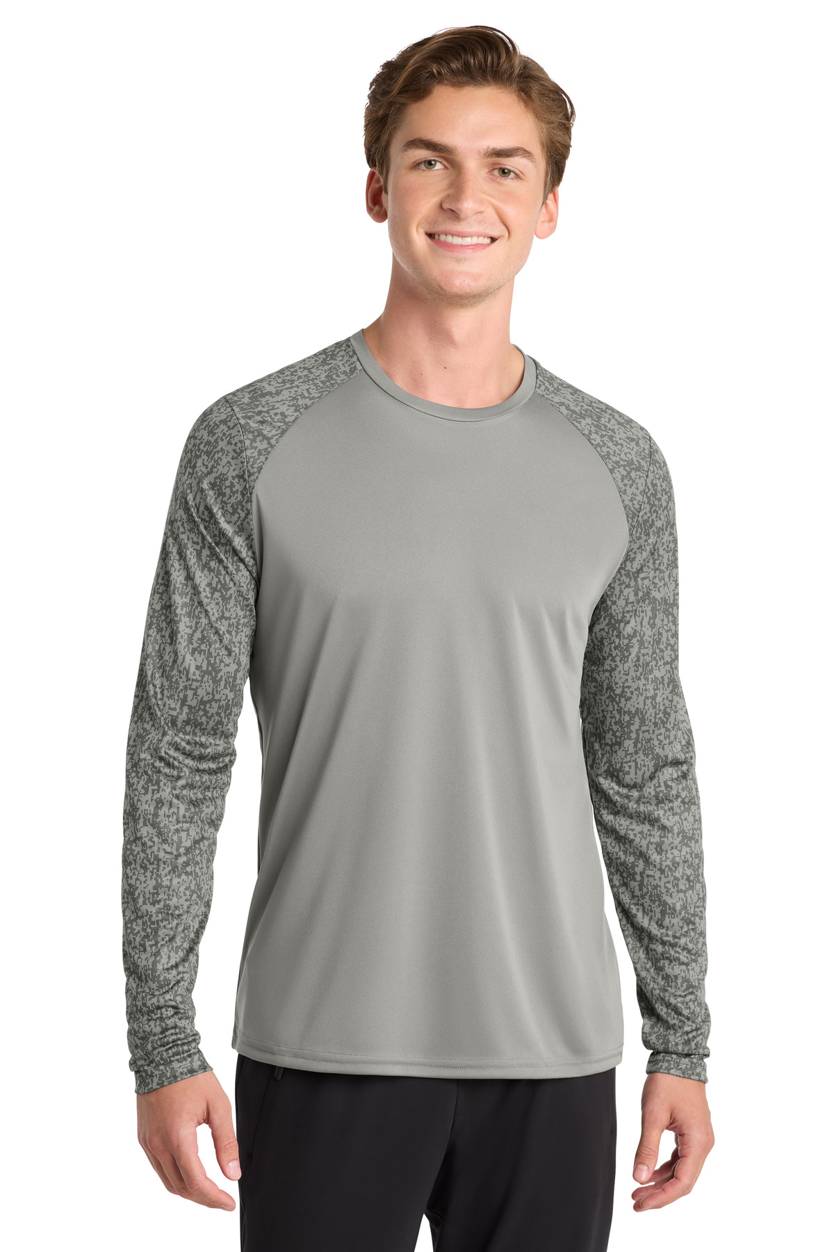 Sport-Tek Long Sleeve Digi Camo Tee. ST460LS 39