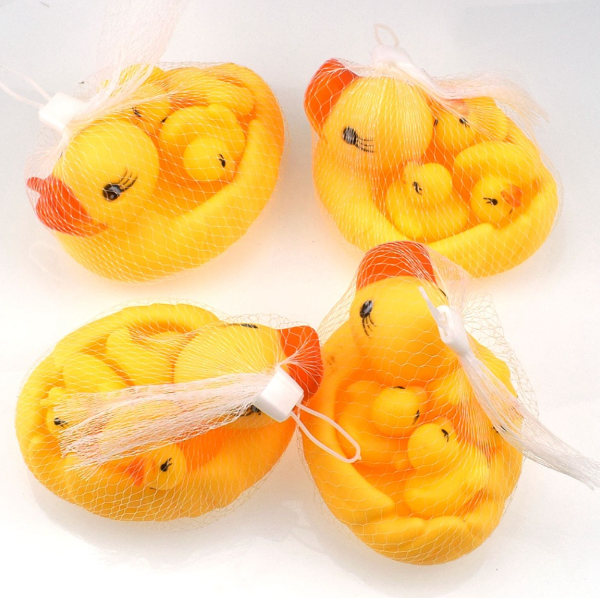 Mini Yellow Rubber Duck Set 1