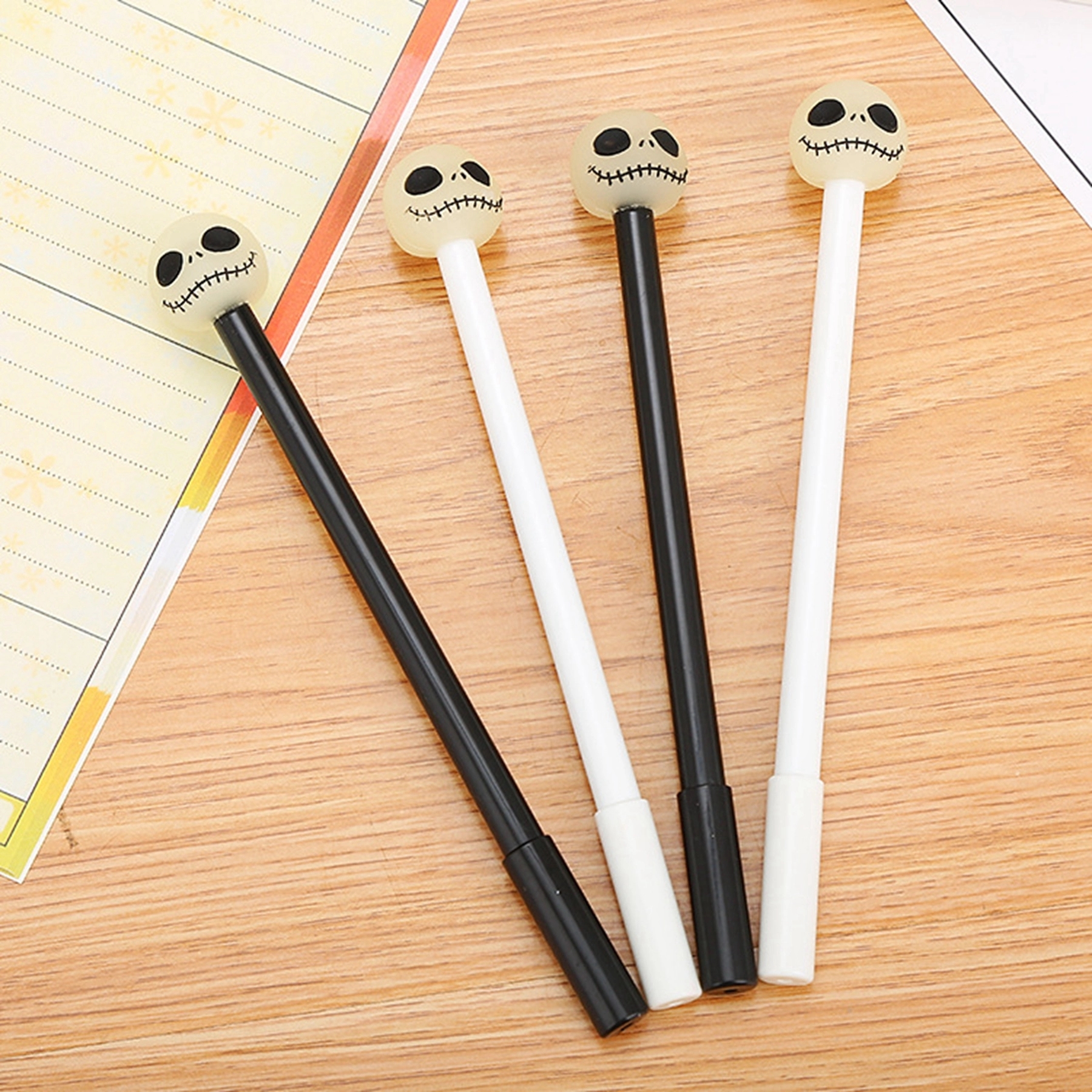 Glow Skull Head Ballpoint Pen 7