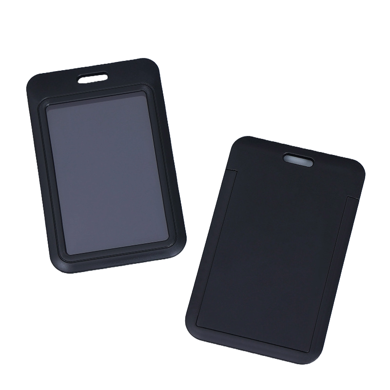 Sliding Plastic ID Card Holder 12