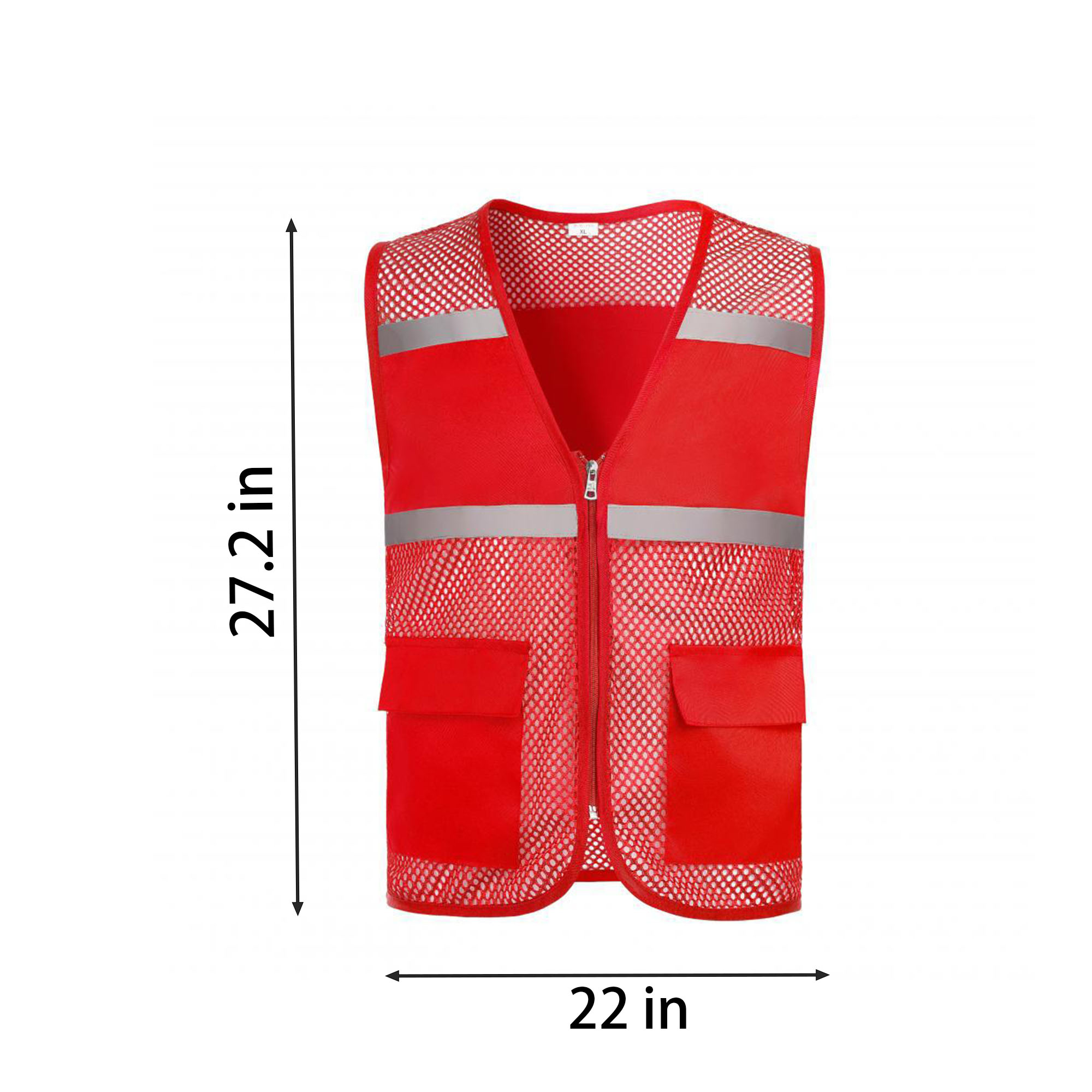 Mesh Reflective Safety Vest 3